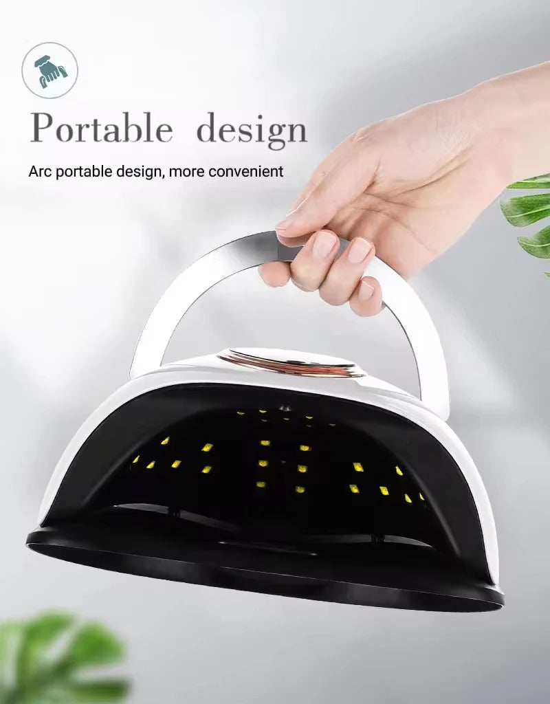 BQ-V8 Nail Lamp 168W High Power Nail Machine UV Light