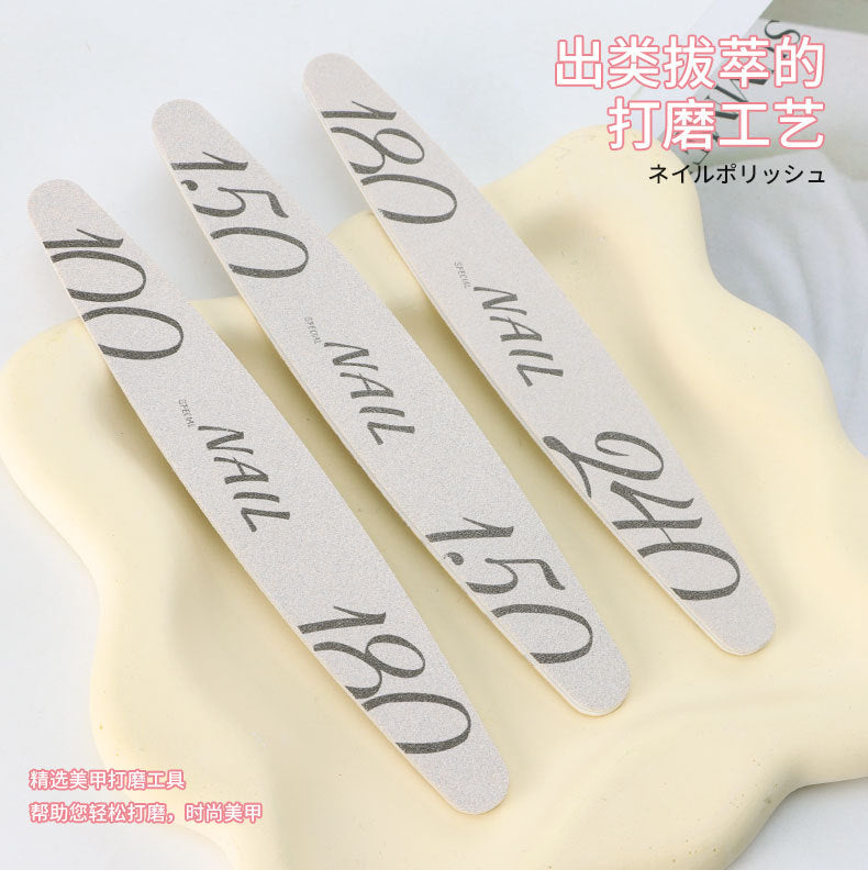 Japanese High-Quality Nail File Nail Sanding Strip Nail Polishing Strip Nail Special Glue Board Sanding Strip Nail Repair Sanding
