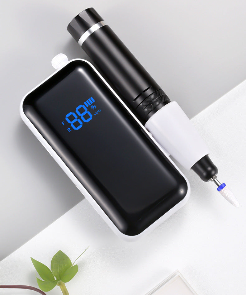 Hot-Selling Portable Nail Drill Long Battery Life Nail File Professional Manicure Machine Rechargeable Nail Drill