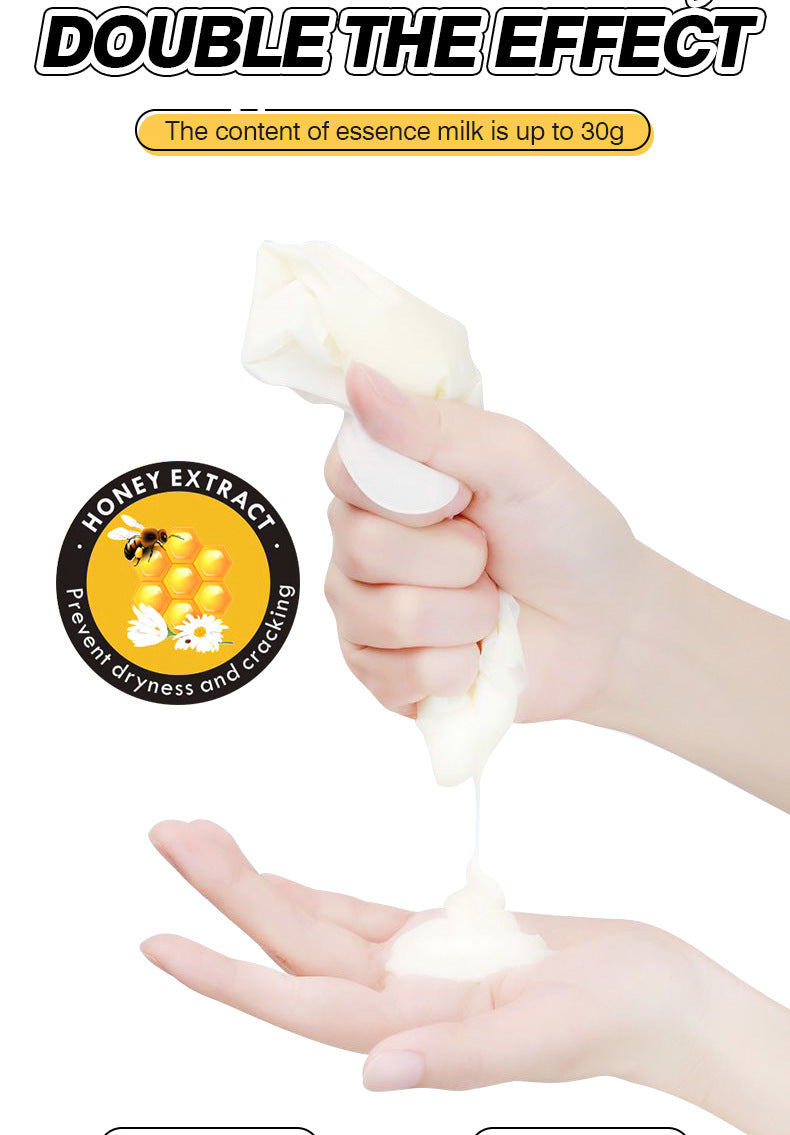 Cross-border In-stock Hand Mask Foot Mask ZOZU Skin Rejuvenation Honey Ginger Nourishing Hand and Foot Care Cross-Border Foreign Trade Factory Direct Sales