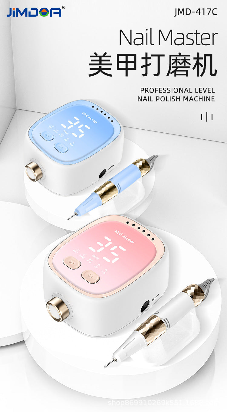 Factory Cross-Border New Model 35000 High Speed Silent Nail Drill Nail Salon Nail Removal Tool