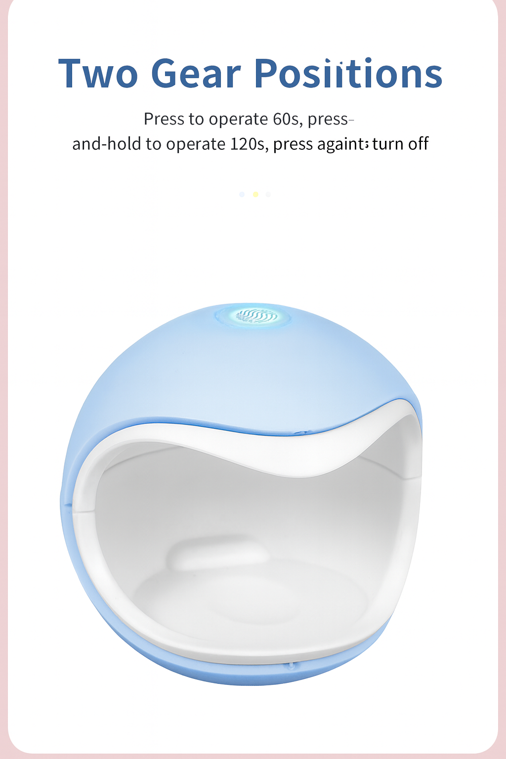 Mini Nail Lamp Wearable Nail UV Light