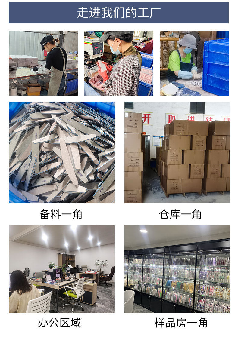 Knife-Shaped High-Quality Nail File, Lightweight Wood Chip File, Polishing Strip, Washable Double-Sided Nail File