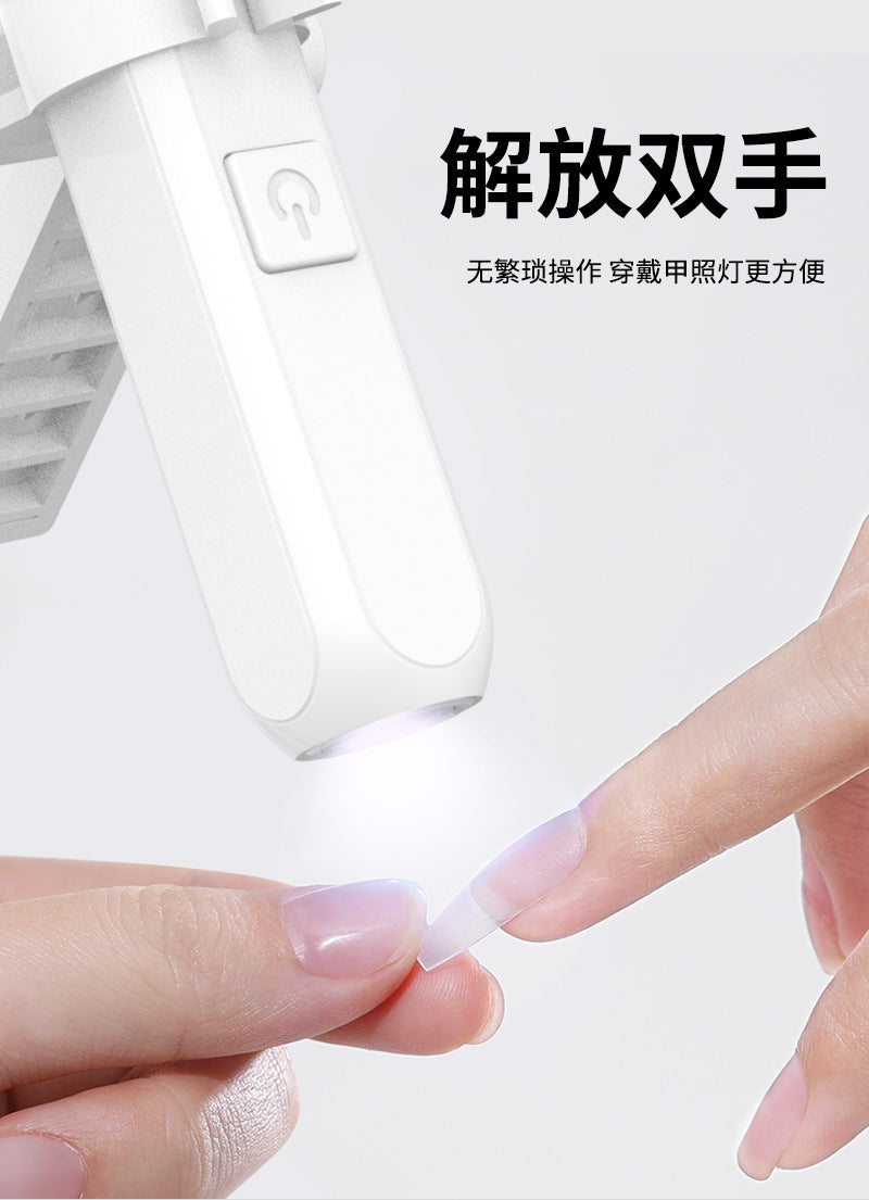 Foldable Rotating Nail Art Lamp Stand