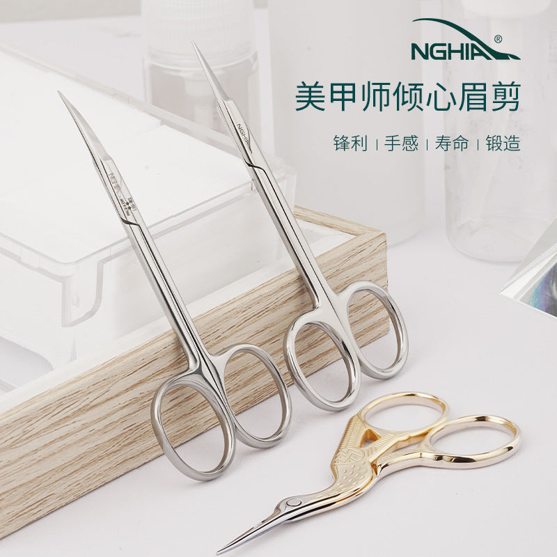 Vietnam KM601 Eyebrow Scissors Eyebrow Trimming Scissors Beauty Scissors