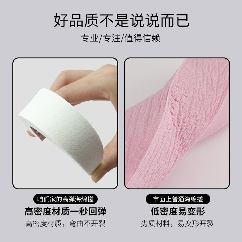 High elasticity high-quality sponge for nail technicians Sponge Scrub Colorful Exquisite Cartoon Cat Nail Art Tools In Stock