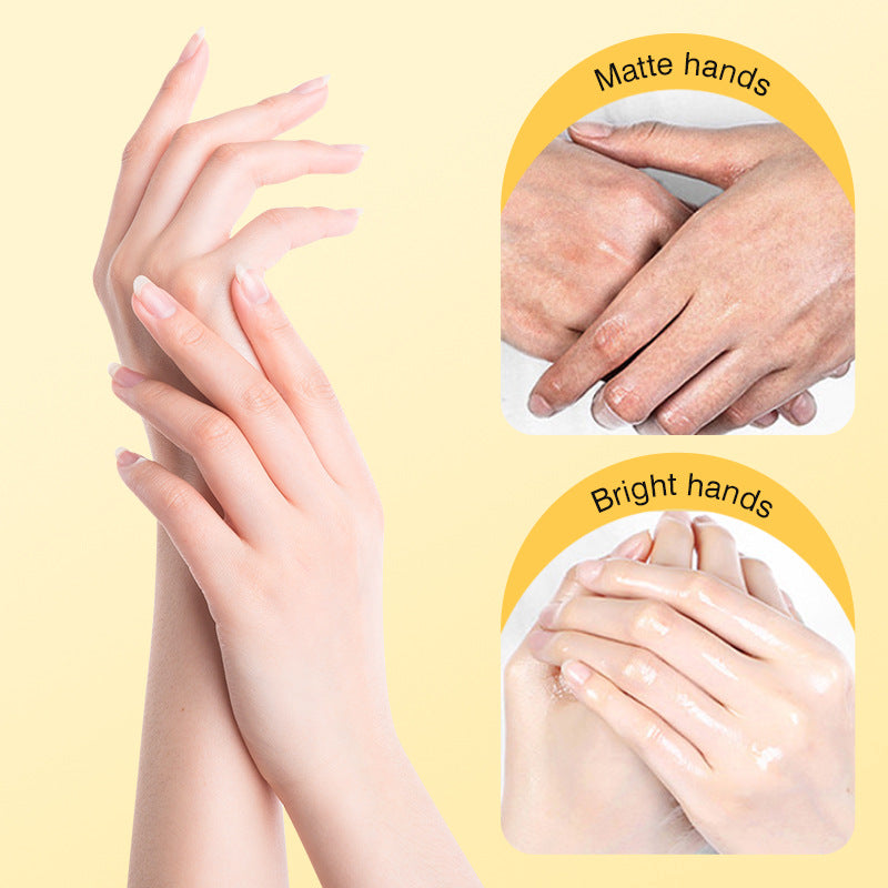 Cross-border In-stock Hand Mask Foot Mask ZOZU Skin Rejuvenation Honey Ginger Nourishing Hand and Foot Care Cross-Border Foreign Trade Factory Direct Sales