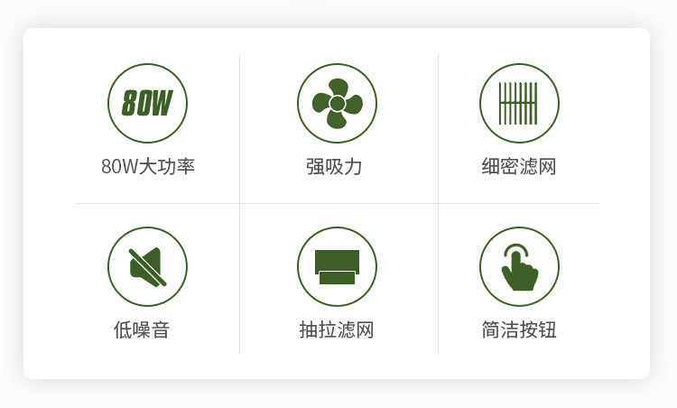 Adjustable Wind Speed 80W Nail Dust Collector Low Noise Desktop Powerful Nail Dust Collector with Filter