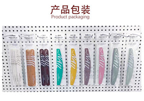 High-Quality Professional Nail Technician File Sponge Buffing Strip Double-Sided Nail File Reusable Washable