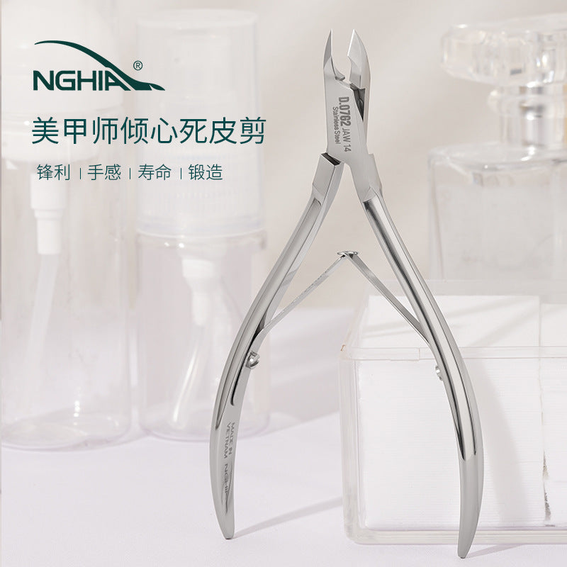 Professional D07G2 Nail Nipper Cuticle Cutter Vietnam Nghia