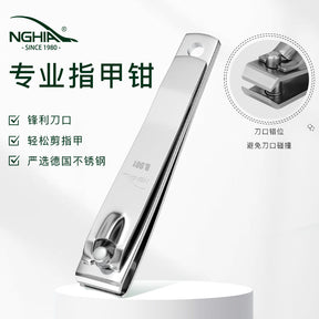 Vietnam Nail Clippers Manicure Tools Nail Nippers German Stainless Steel Nail Clippers Large B901 Flat Mouth NGHIA