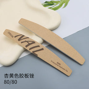 Russian-style High-quality Professional Nail Technician Specialized Nail File Sponge Scrub Double-sided rubbing strips can be washed repeatedly