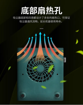 80W Adjustable Speed High Power Japanese Style Nail Dust Collector Low Noise Nail Dust Collector with Filter