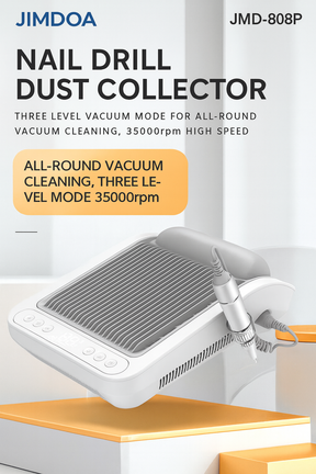 JMD E808P 2-in-1 High-Speed Nail Drill & Dust Collector – Multifunctional Desktop Manicure Machine