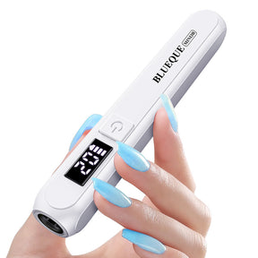 Rechargeable Nail Lamp LED Screen Display Wearable Nail Curing Lamp