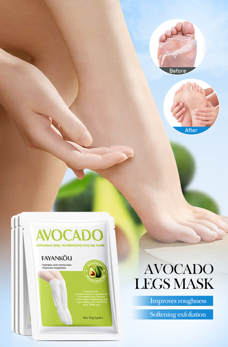 Full English Hand and Foot Mask Series FAYANKOU Vaseline Long Foot Mask Hand Mask Cross-Border Foreign Trade Factory Direct Sales