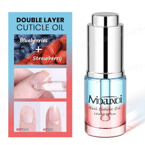 Cross-Border Double-Layer Nail Edge Oil Nail Care Oil Anti-Hangnail Care Solution Cuticle Remover Edge Nail Nutrition Oil Wholesale