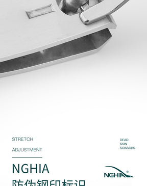 Vietnam Nail Clippers Manicure Tools Nail Nippers German Stainless Steel Nail Clippers Large B901 Flat Mouth NGHIA