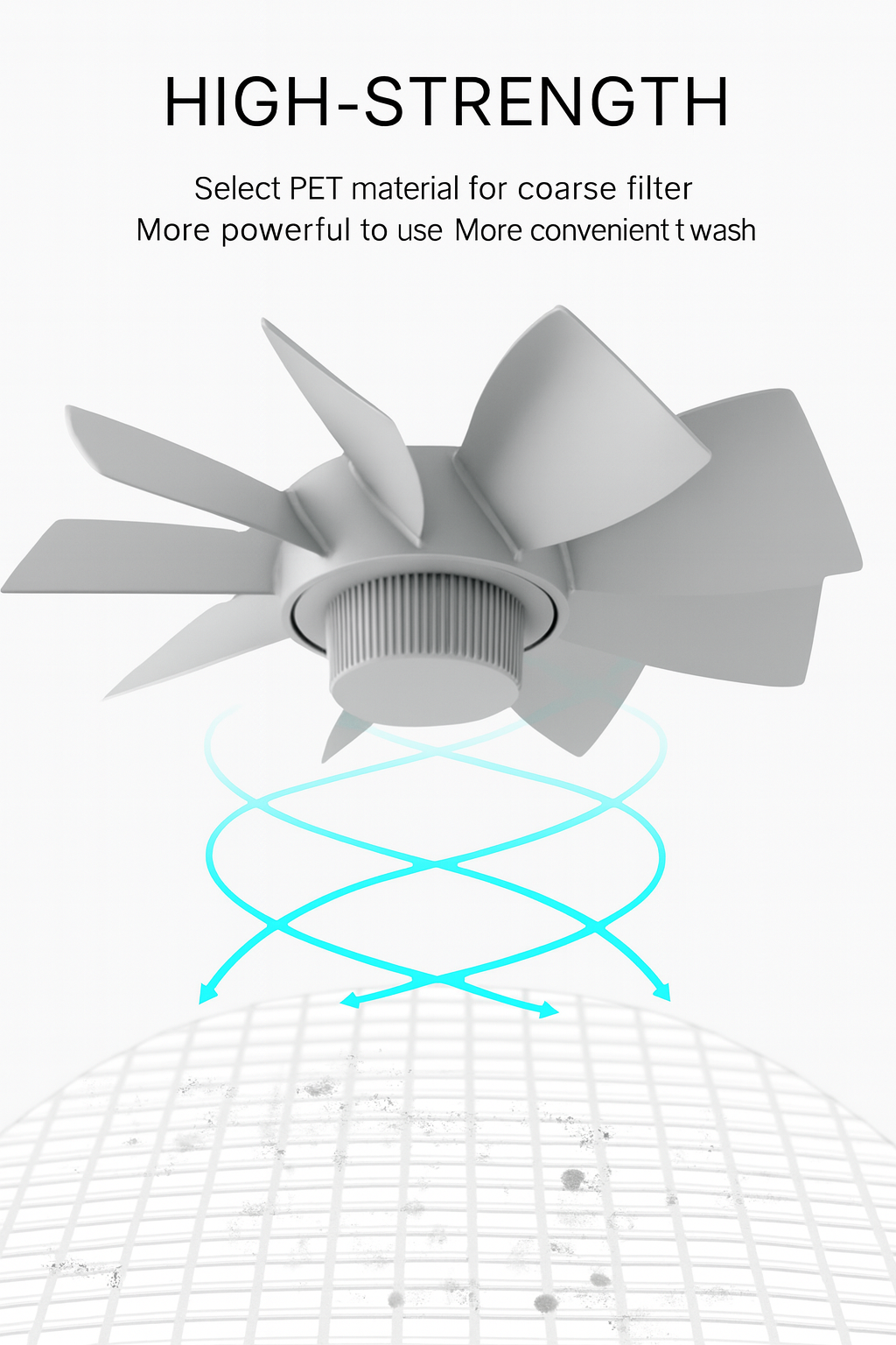 Lanqiang Portable Pull-out Panel Filter Universal Easy to Clean Reusable Various Nail Dust Collector Filters