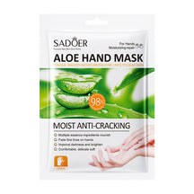Full English Hand Mask SADOER Rose Lavender Goat Milk Lubricating Hand Mask Cross-Border Foreign Trade Factory Direct Sales