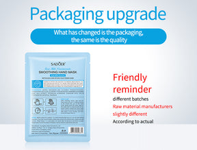 Full English Hand Mask SADOER Rose Lavender Goat Milk Lubricating Hand Mask Cross-Border Foreign Trade Factory Direct Sales