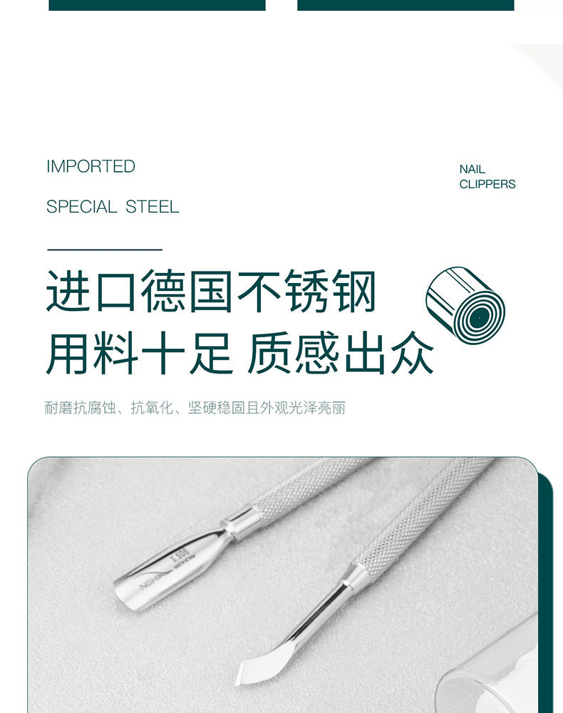 Vietnam Nail Clippers Manicure Tools Nail Nippers German Stainless Steel Nail Clippers Large B901 Flat Mouth NGHIA