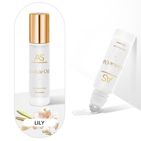 AS Cuticle Oil Nutrient Pen Nail Care Oil Anti-Hangnail Nourishing Nail Edge Nutrient Oil Cuticle Oil Roller Ball10ml