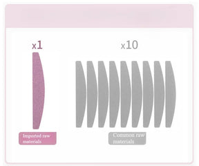 High-Quality Professional Nail Technician File Sponge Buffing Strip Double-Sided Nail File Reusable Washable