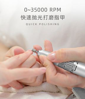 JMD E808P 2-in-1 High-Speed Nail Drill & Dust Collector – Multifunctional Desktop Manicure Machine