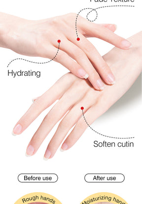 Cross-border In-stock Hand Mask Foot Mask ZOZU Skin Rejuvenation Honey Ginger Nourishing Hand and Foot Care Cross-Border Foreign Trade Factory Direct Sales