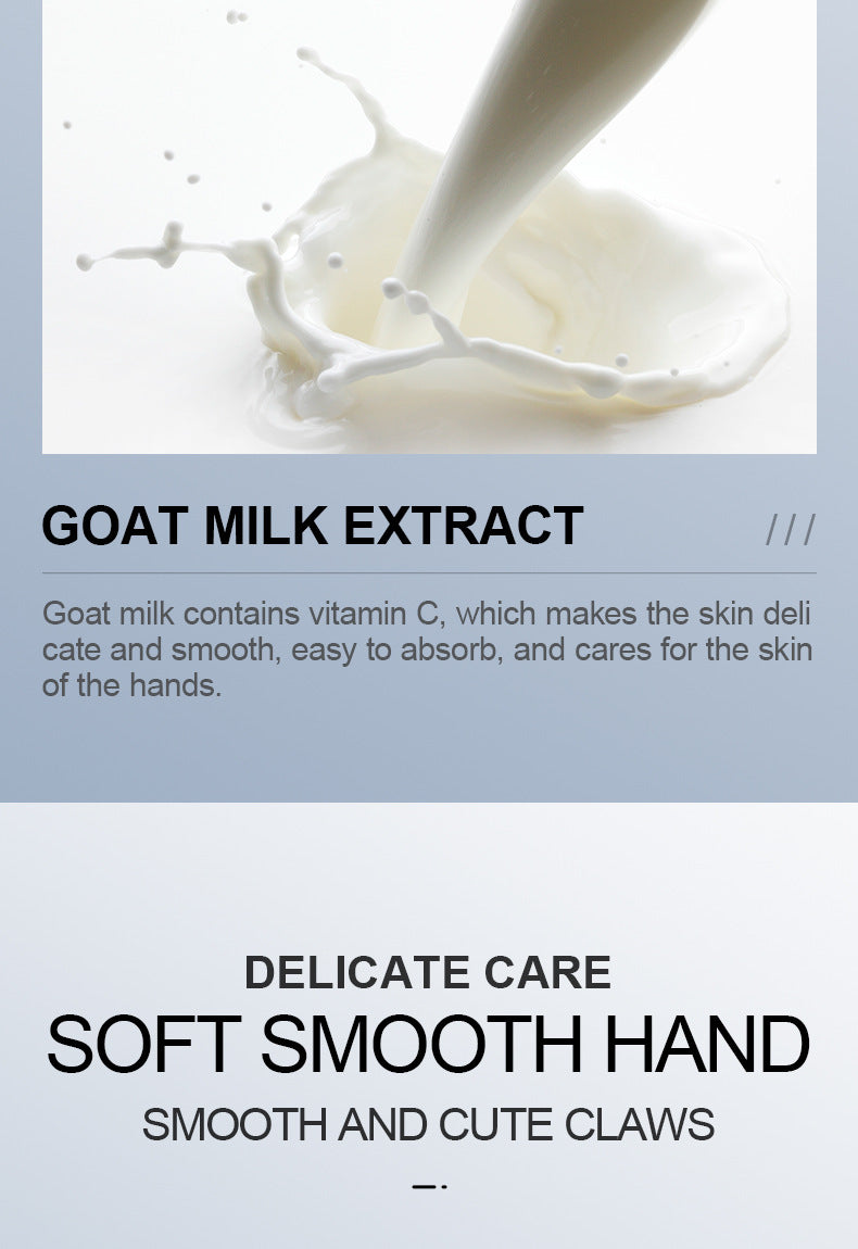 Full English Hand Mask SADOER Rose Lavender Goat Milk Lubricating Hand Mask Cross-Border Foreign Trade Factory Direct Sales