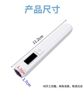 Rechargeable Nail Lamp LED Screen Display Wearable Nail Curing Lamp