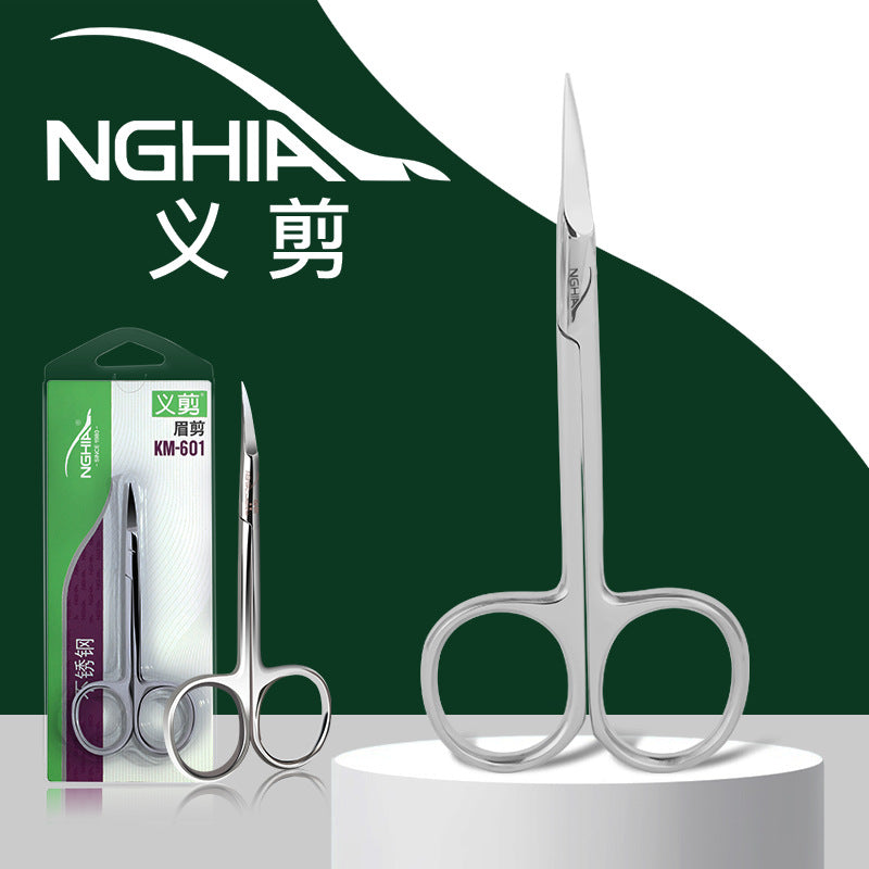 Vietnam KM601 Eyebrow Scissors Eyebrow Trimming Scissors Beauty Scissors