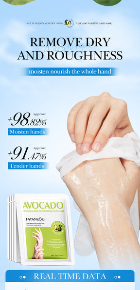 Full English Hand and Foot Mask Series FAYANKOU Vaseline Long Foot Mask Hand Mask Cross-Border Foreign Trade Factory Direct Sales