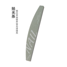 High-Quality Professional Nail Technician File Sponge Buffing Strip Double-Sided Nail File Reusable Washable