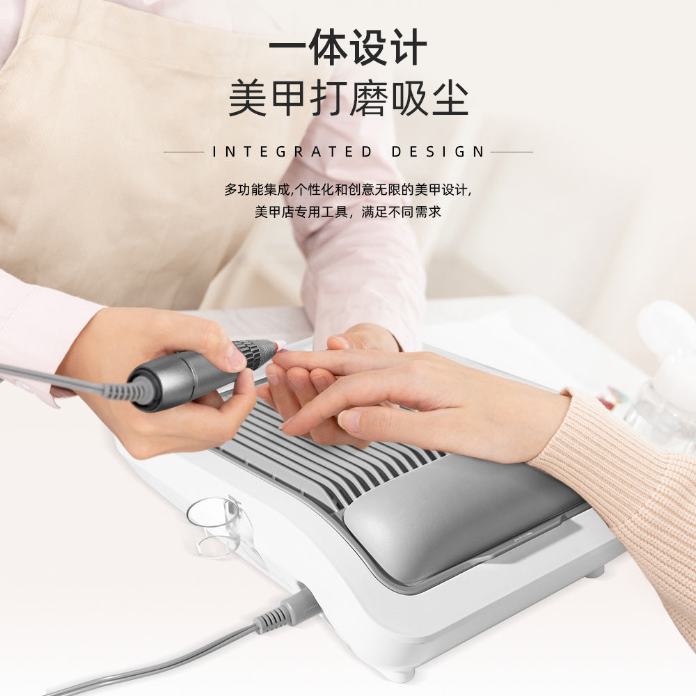 JMD E808P 2-in-1 High-Speed Nail Drill & Dust Collector – Multifunctional Desktop Manicure Machine