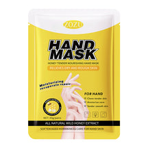 Cross-border In-stock Hand Mask Foot Mask ZOZU Skin Rejuvenation Honey Ginger Nourishing Hand and Foot Care Cross-Border Foreign Trade Factory Direct Sales