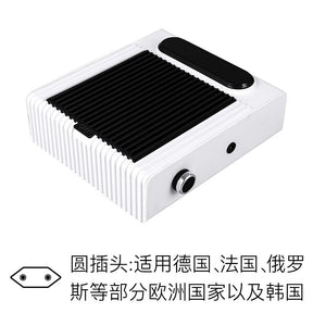 80W Adjustable Speed High Power Japanese Style Nail Dust Collector Low Noise Nail Dust Collector with Filter