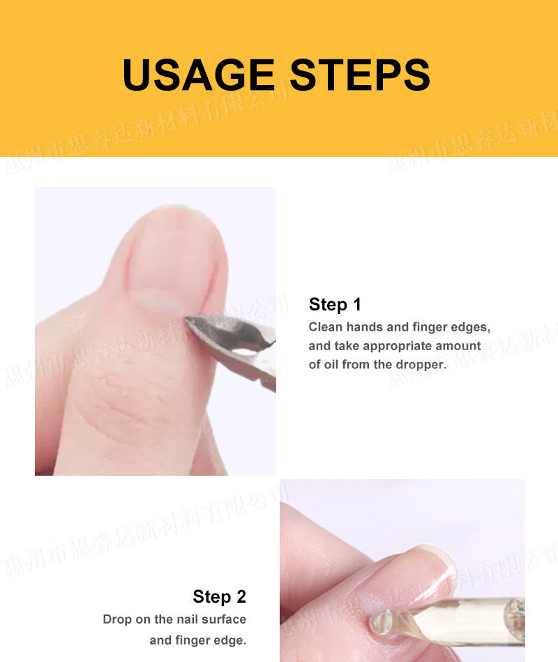 Cross-Border Double-Layer Nail Edge Oil Nail Care Oil Anti-Hangnail Care Solution Cuticle Remover Edge Nail Nutrition Oil Wholesale