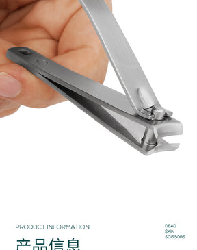 Vietnam Nail Clippers Manicure Tools Nail Nippers German Stainless Steel Nail Clippers Large B901 Flat Mouth NGHIA
