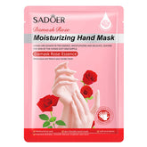Full English Hand Mask SADOER Rose Lavender Goat Milk Lubricating Hand Mask Cross-Border Foreign Trade Factory Direct Sales