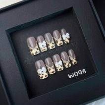 High-quality  Exclusive Wearable Press-On Nail Tips Mixed Nail Types Purely Handmade Semi-handmade European and American Style