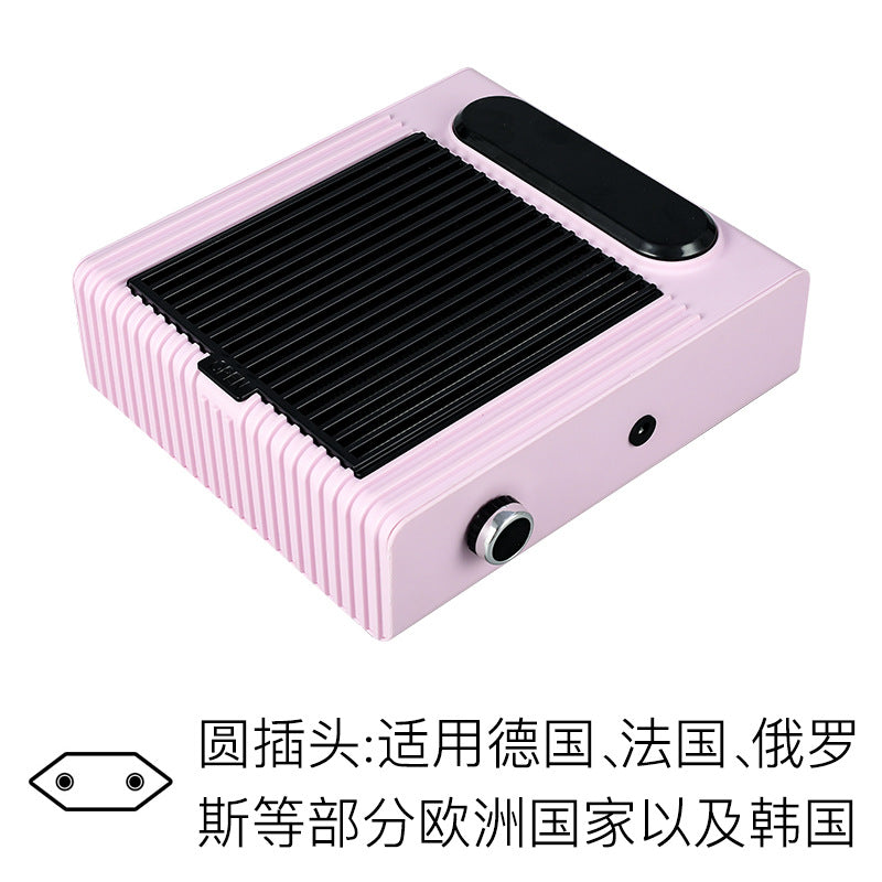 80W Adjustable Speed High Power Japanese Style Nail Dust Collector Low Noise Nail Dust Collector with Filter