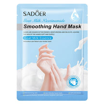 Full English Hand Mask SADOER Rose Lavender Goat Milk Lubricating Hand Mask Cross-Border Foreign Trade Factory Direct Sales