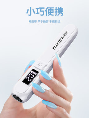 Rechargeable Nail Lamp LED Screen Display Wearable Nail Curing Lamp