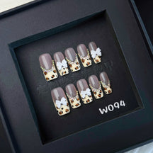 High-quality  Exclusive Wearable Press-On Nail Tips Mixed Nail Types Purely Handmade Semi-handmade European and American Style