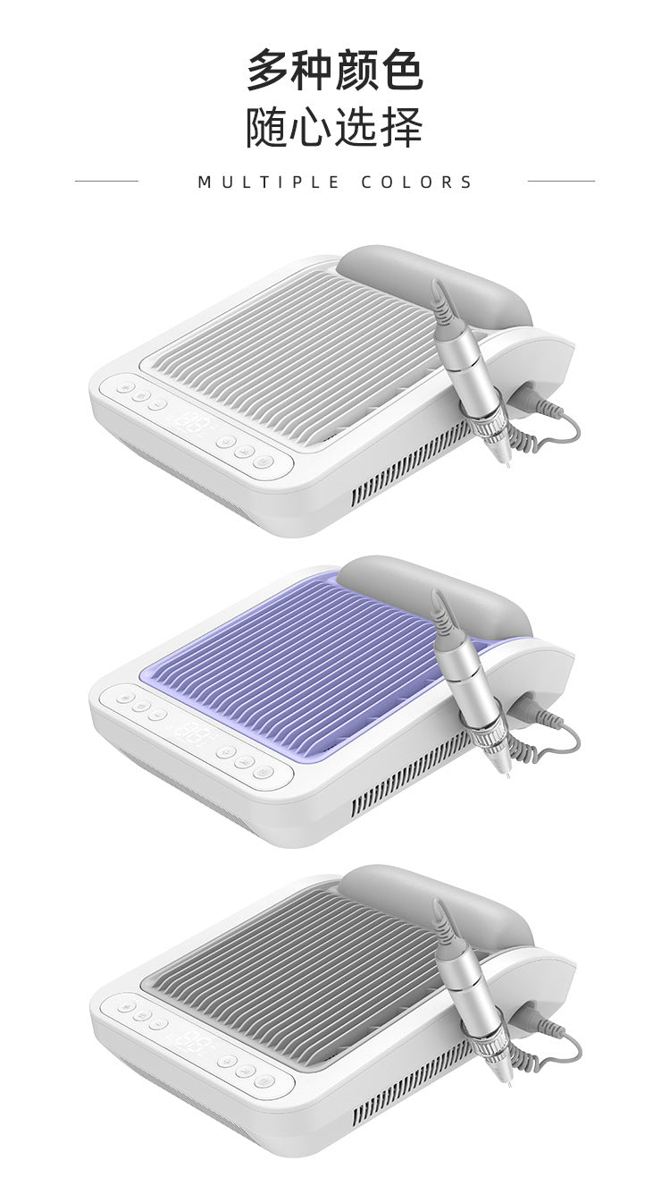 JMD E808P 2-in-1 High-Speed Nail Drill & Dust Collector – Multifunctional Desktop Manicure Machine