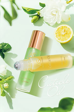 AS Cuticle Oil Nutrient Pen Nail Care Oil Anti-Hangnail Nourishing Nail Edge Nutrient Oil Cuticle Oil Roller Ball10ml