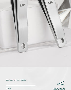 Vietnam Nail Clippers Manicure Tools Nail Nippers German Stainless Steel Nail Clippers Large B901 Flat Mouth NGHIA