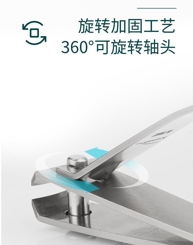 Vietnam Nail Clippers Manicure Tools Nail Nippers German Stainless Steel Nail Clippers Large B901 Flat Mouth NGHIA